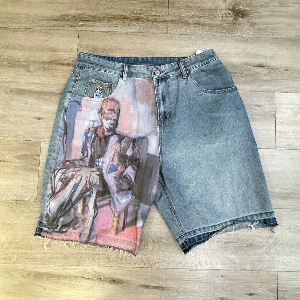 KIDSUPER "Painted Panel" Shorts